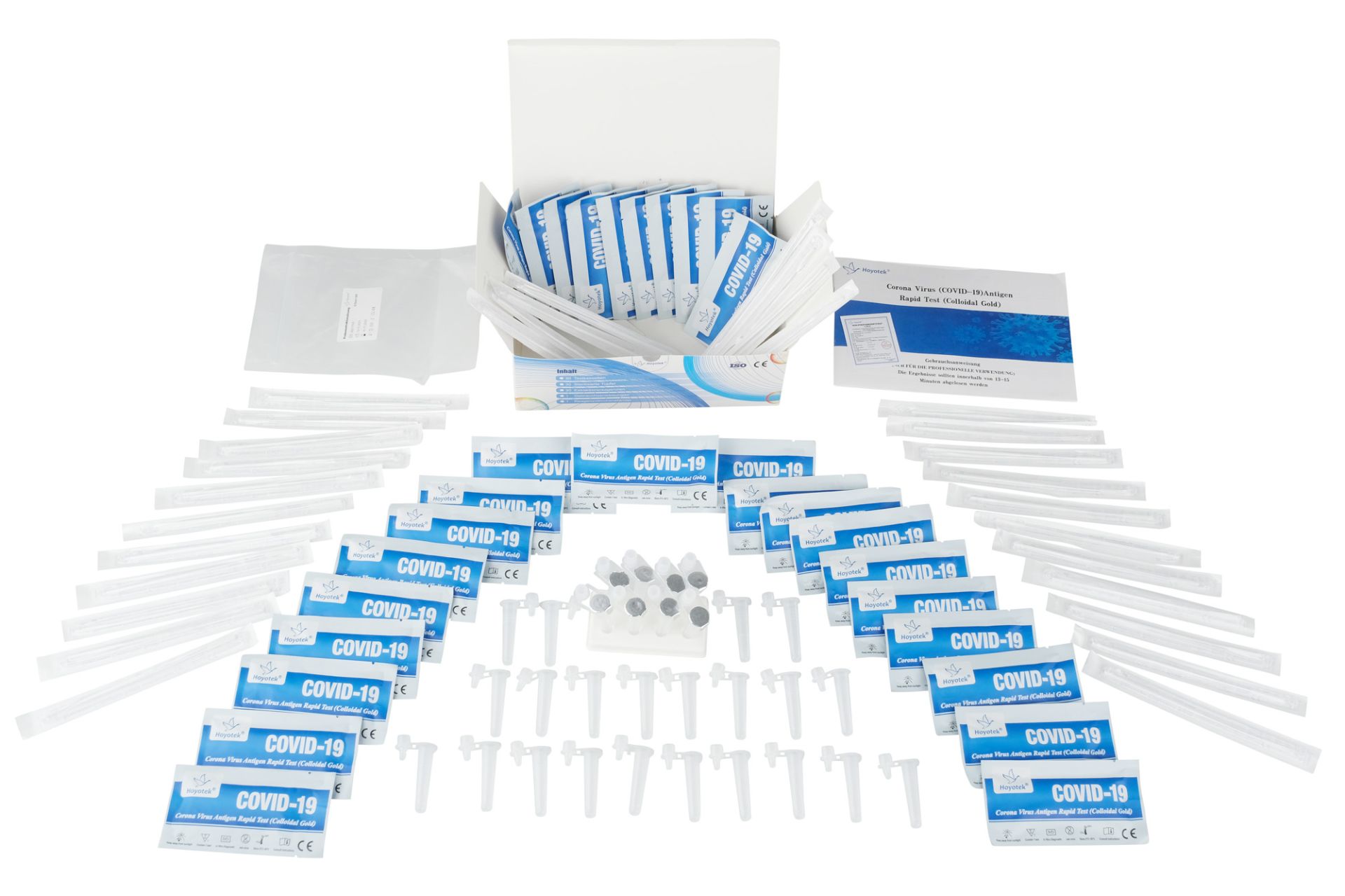 Hoyotek Biomedical Nasal CE Profi - Antigentest - 30er Box -