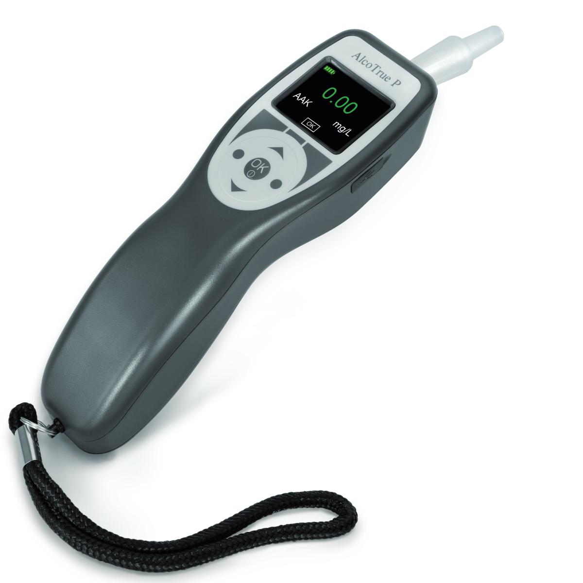 AlcoTrue® P Atemalkohol-Messgerät inkl. 25 Mundstücke AlcoTrue® P Atemalkohol-Messgerät inkl. 25 Mundstücke