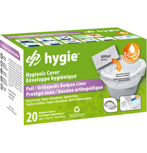 Hygienic Covers® Stuhlbeutel für universelle Steckbecken Hygienic Covers® Stuhlbeutel für universelle Steckbecken