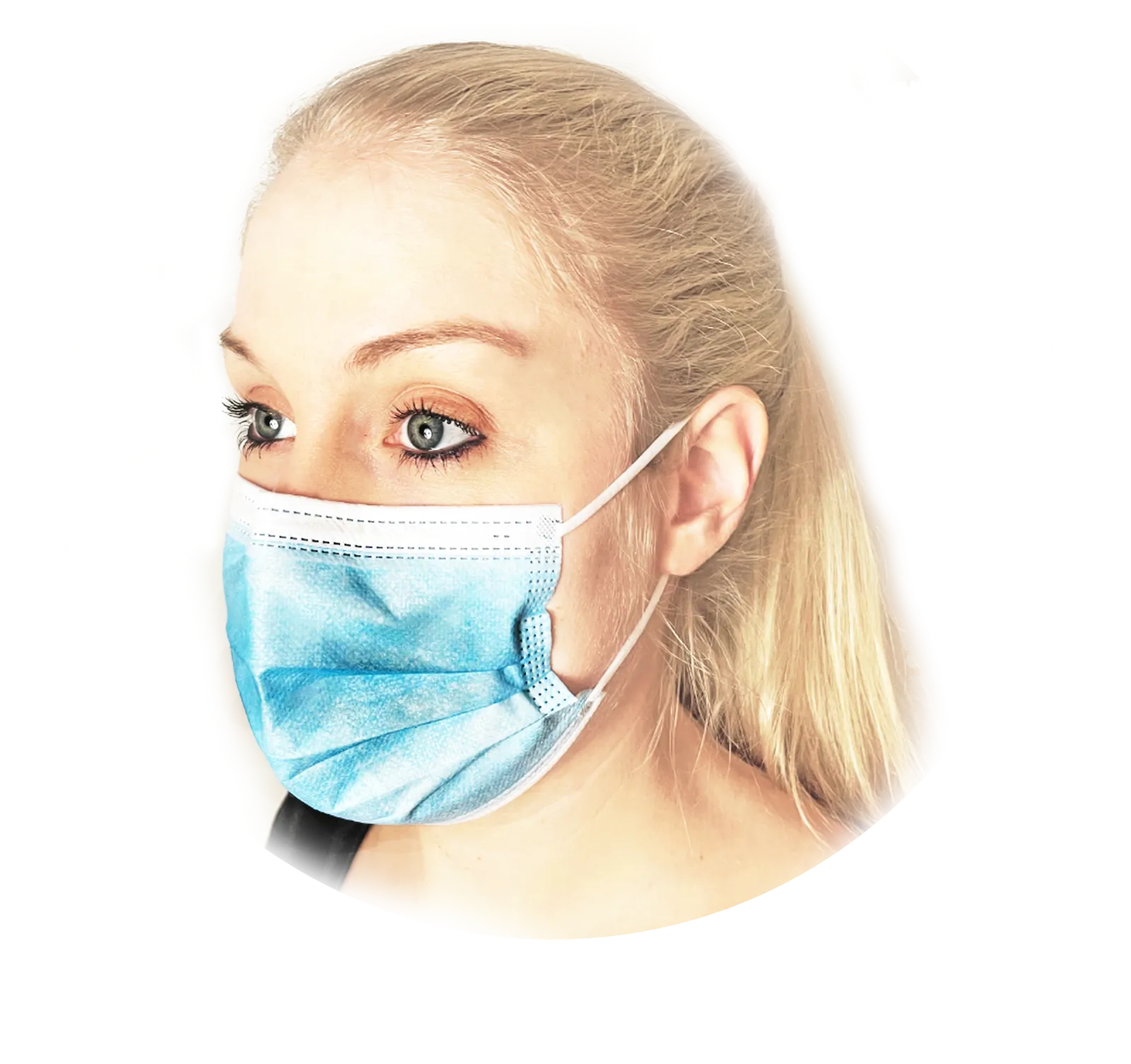 50 Mund-Nasenschutzmasken im Vorteilspack für Praxis, Pflege und Alltag